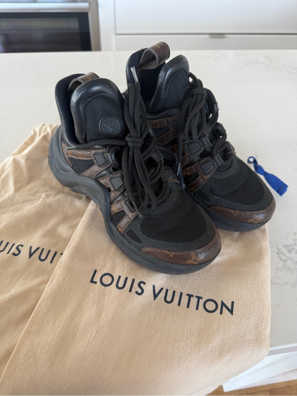 Louis Vuitton Archlight Sneaker (size 35) Like new With Dust Bags
